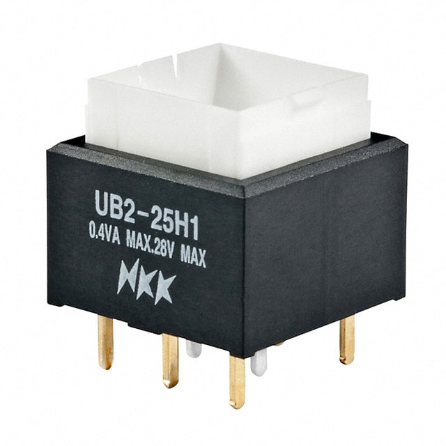 UB225SKG035F SWITCH PUSH DPDT 0.4VA 28V