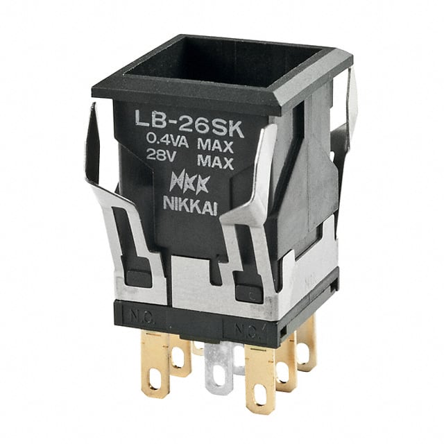 LB26SKG01 SWITCH PUSH DPDT 0.4VA 28V