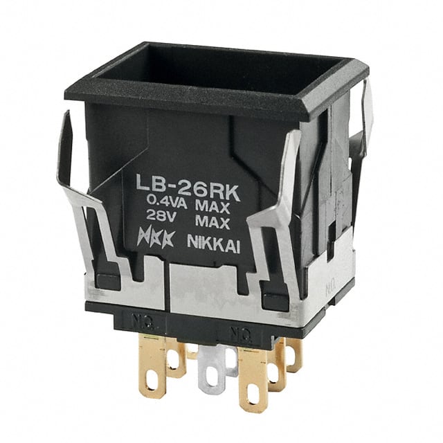 LB26RKG01 SWITCH PUSH DPDT 0.4VA 28V