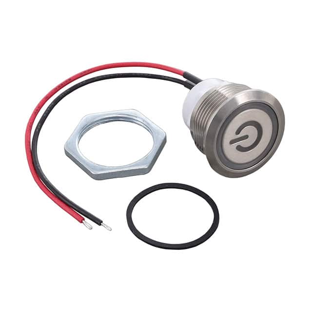 W48M-113B PBS 19MM SPST 0.1A 48V MOM METAL
