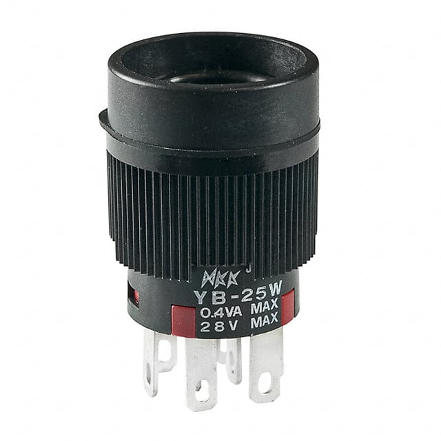 YB25WCKG01 SWITCH PUSH DPDT 0.4VA 28V