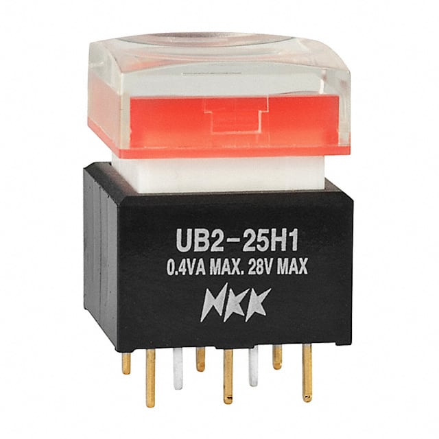 UB225SKG035C-1JC SWITCH PUSH DPDT 0.4VA 28V