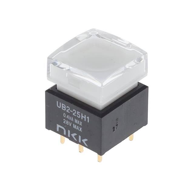 UB225SKG035F-1JB SWITCH PUSH DPDT 0.4VA 28V