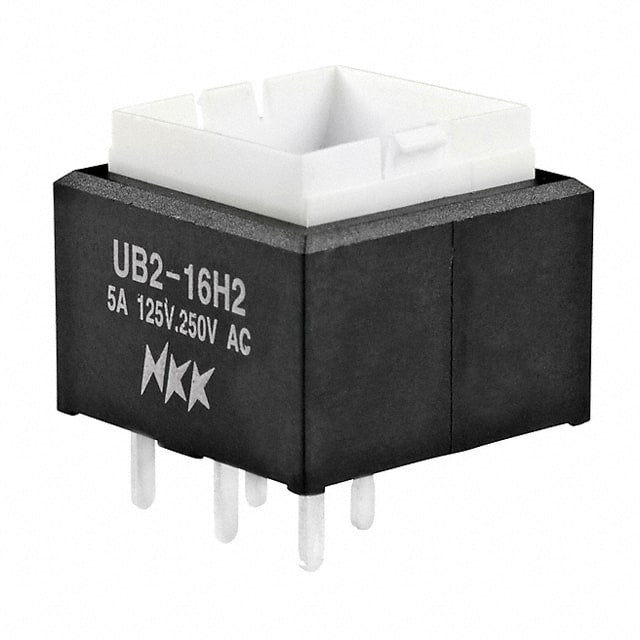 UB216SKW036CF SWITCH PUSHBUTTON SPDT 5A 125V