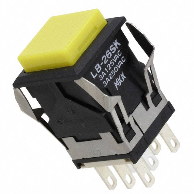 LB26SKW01-12-EJ SWITCH PUSHBUTTON DPDT 3A 125V