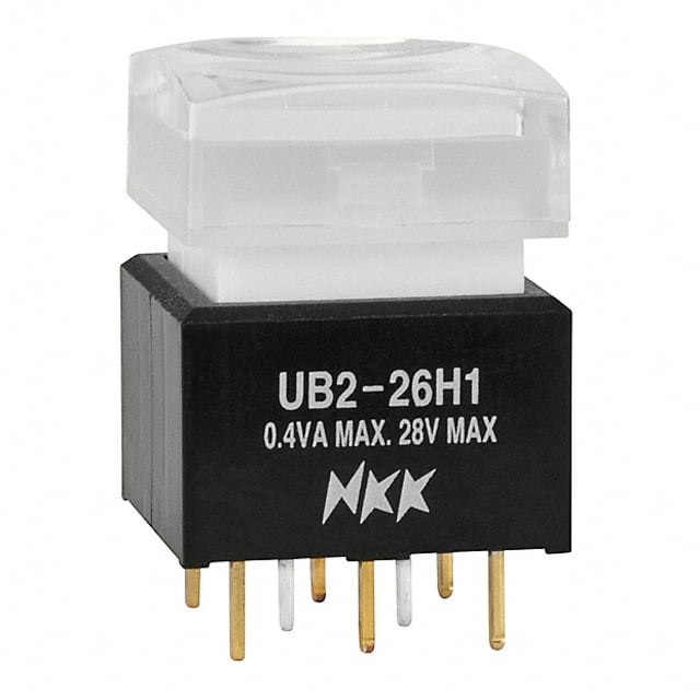 UB226SKG035C-1JB SWITCH PUSH DPDT 0.4VA 28V