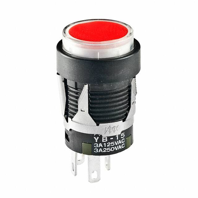 YB15MKW01-5C-JC SWITCH PUSHBUTTON SPDT 3A 125V