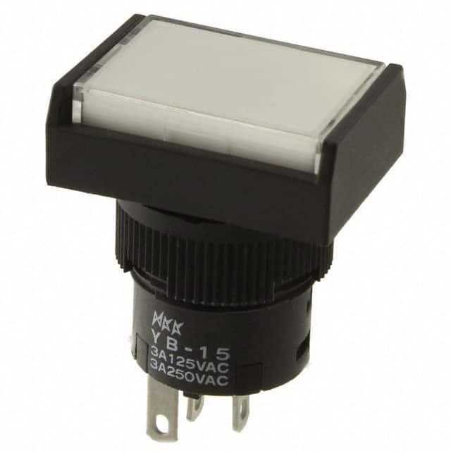 YB15RKW01-5C24-JB SWITCH PUSHBUTTON SPDT 3A 125V