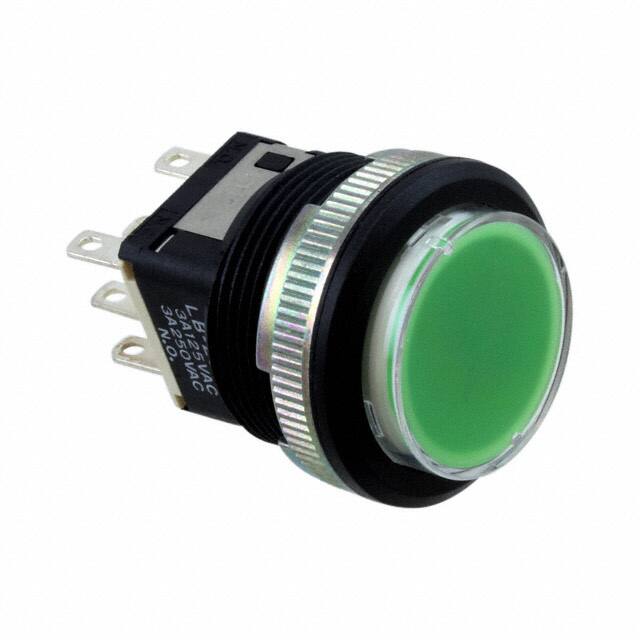LB25WKW01-5F-JF SWITCH PUSHBUTTON DPDT 3A 125V