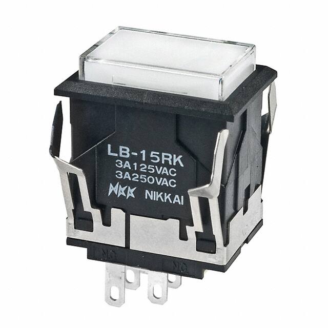 LB15RKW01-6B-JB SWITCH PUSHBUTTON SPDT 3A 125V