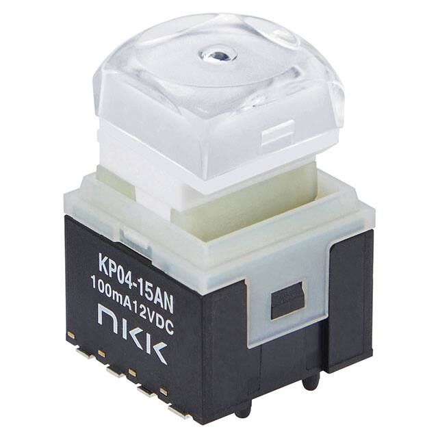 KP0415ANG03RGBP-1TJB MINIATURE AUDIO/VIDEO PUSHBUTTON