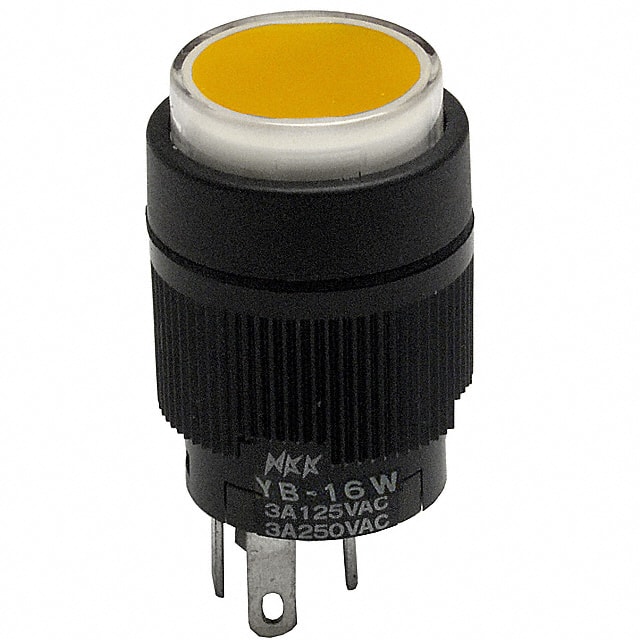 YB16WCKW01-5D-JD SWITCH PUSHBUTTON SPDT 3A 125V