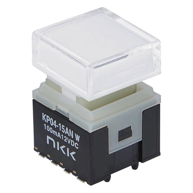 KP0415ANG03RGBW-MT-2FJB MINIATURE AUDIO/VIDEO PUSHBUTTON
