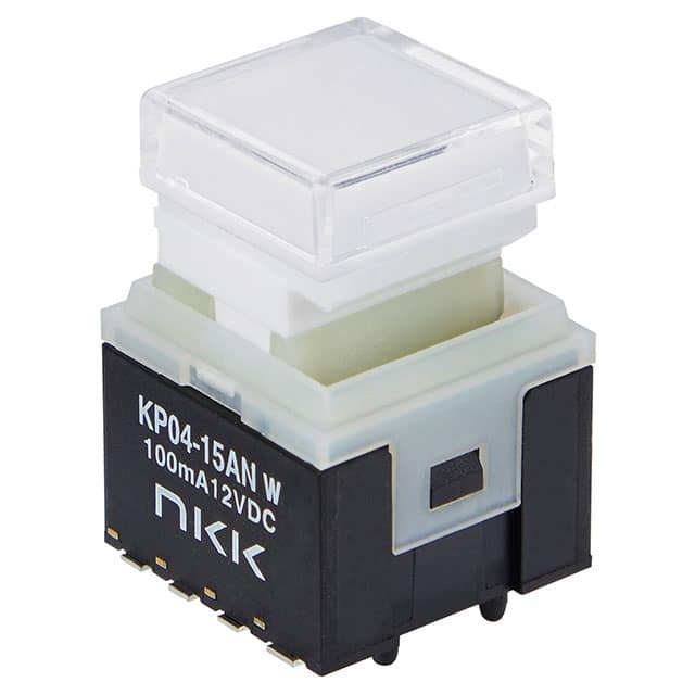 KP0415ANG03RGBW-MT-1FJB MINIATURE AUDIO/VIDEO PUSHBUTTON