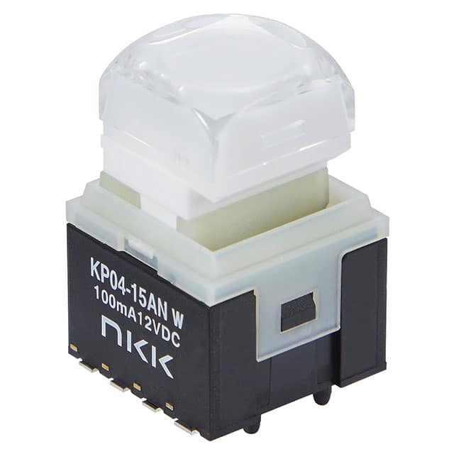 KP0415ANG03RGBW-1SJB MINIATURE AUDIO/VIDEO PUSHBUTTON