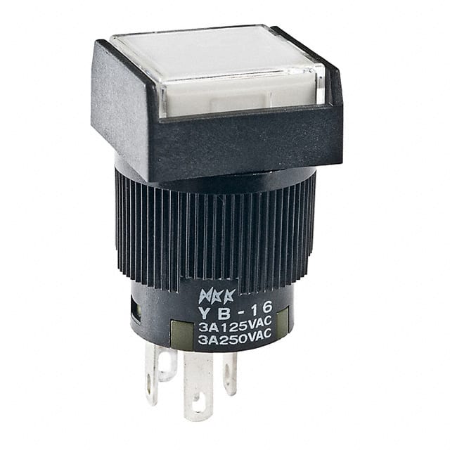 YB16SKW01-5C12-JB SWITCH PUSHBUTTON SPDT 3A 125V