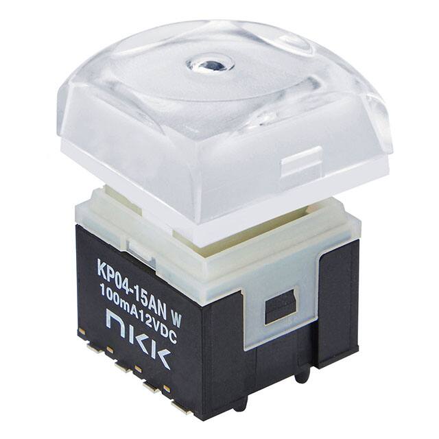 KP0415ANG03RGBW-3TJB MINIATURE AUDIO/VIDEO PUSHBUTTON
