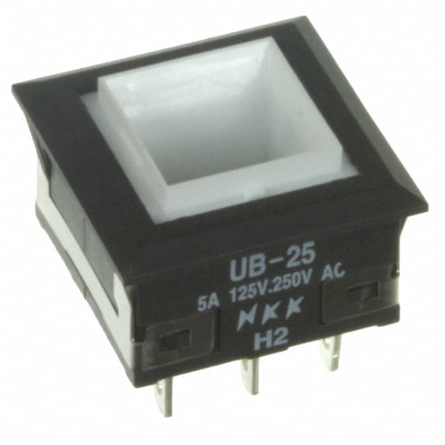 UB25KKW016G SWITCH PUSHBUTTON DPDT 5A 125V