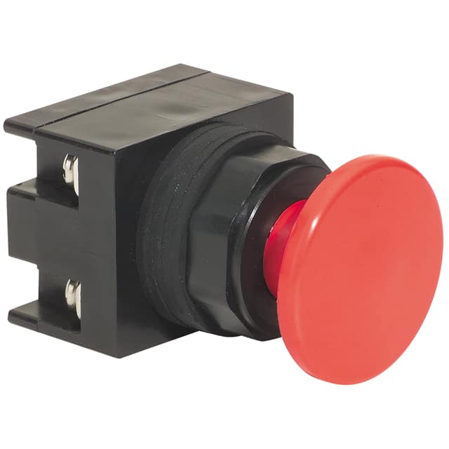 22PPNONC-XPMRD 22MM PUSH PULL MSHRM CAP NONC