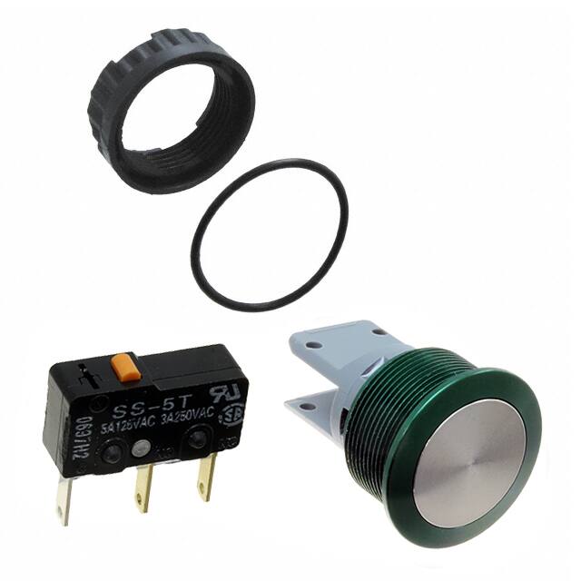 1241.6622.5120000 SWITCH PUSHBUTTON SPDT 5A 250V