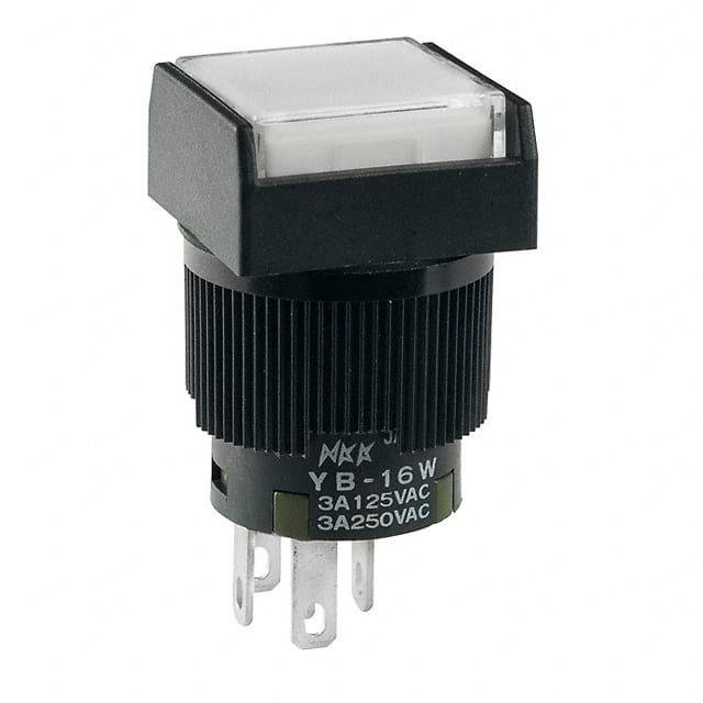 YB16WSKW01-6B-JB SWITCH PUSHBUTTON SPDT 3A 125V