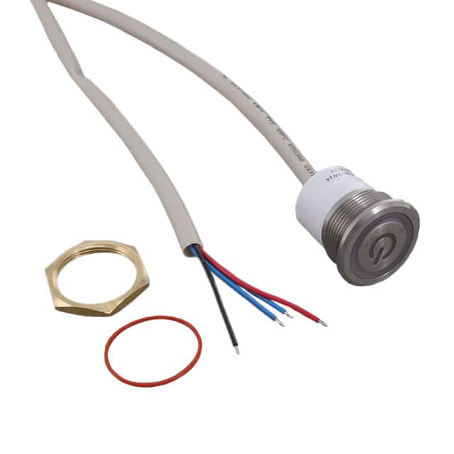 W58M-A13W24 PBS 22MM SPST 0.1A 48V MOM METAL