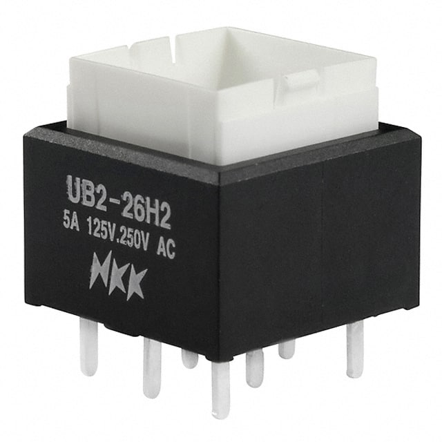 UB226SKW036F SWITCH PUSHBUTTON DPDT 5A 125V