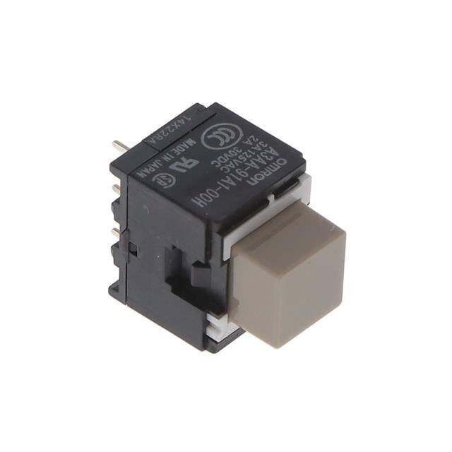 A3AA-91A1-00H SWITCH PUSHBUTTON SPDT 6A 125V