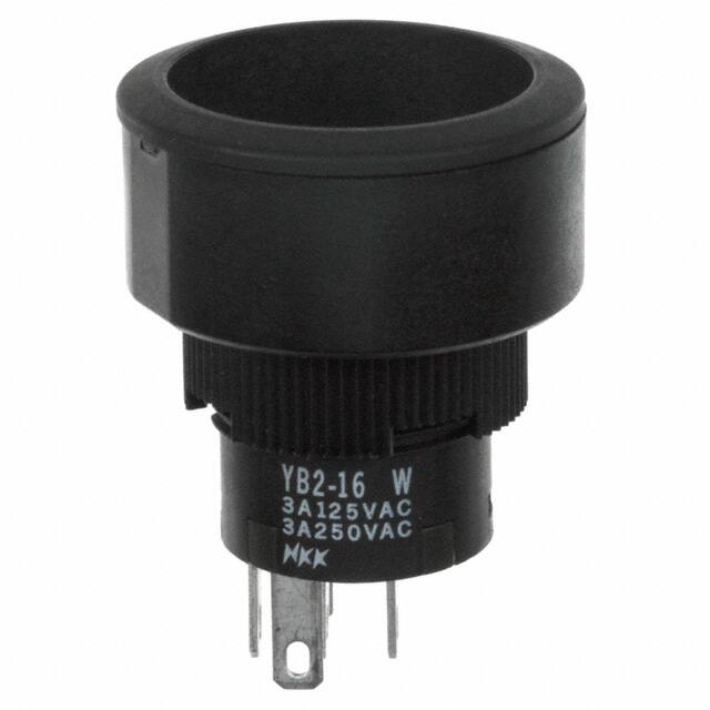 YB216CWCKW01-5D-JB SWITCH PUSHBUTTON SPDT 3A 125V