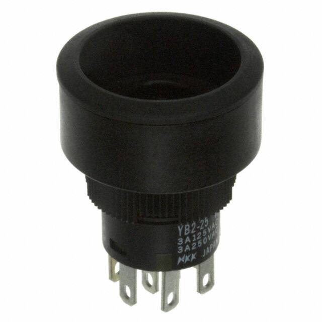 YB225CWCKW01-5F12-JB SWITCH PUSHBUTTON DPDT 3A 125V