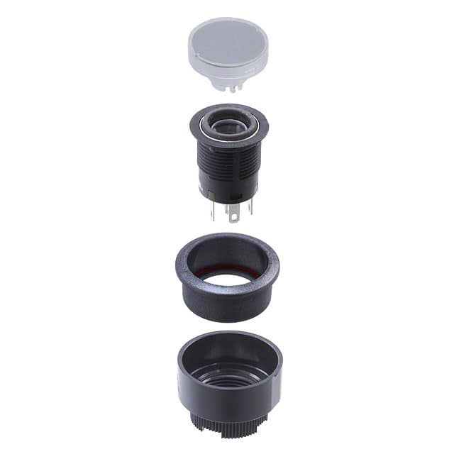 YB216CWCSW01-5C-JS SWITCH PUSHBUTTON SPDT 3A 125V