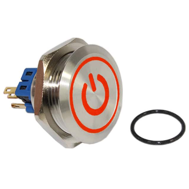 DH301LGSRG12 SWITCH PB DPST-NO/NC 2A 125V