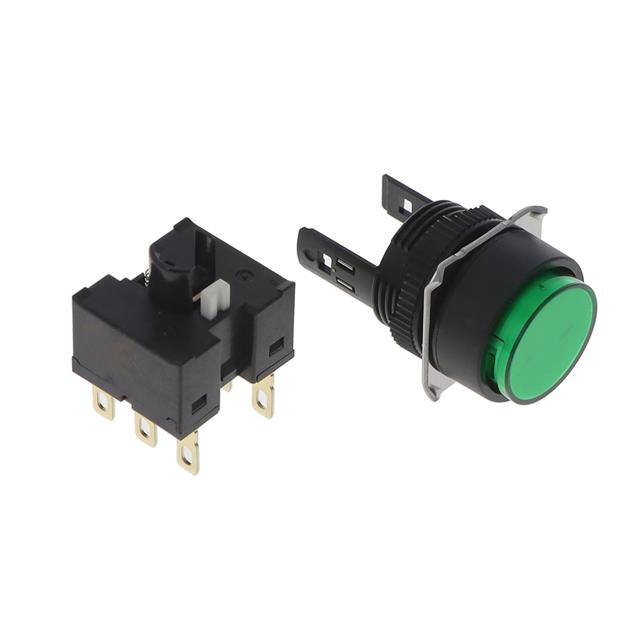 A165-TGA-2 SWITCH PUSHBUTTON DPDT 5A 125V