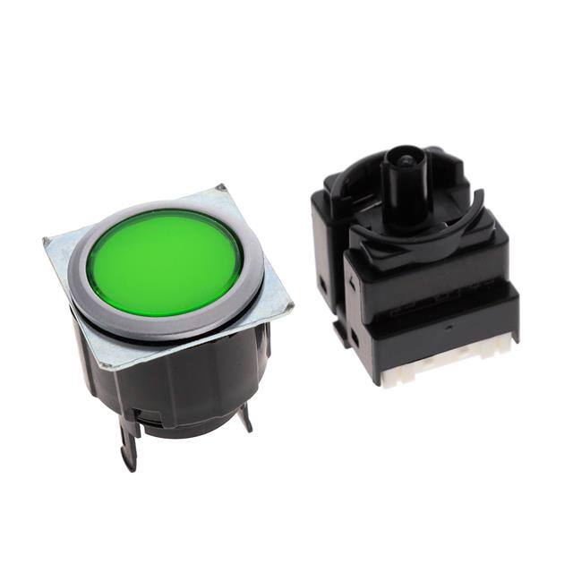 A3UL-TMG-1A2C-M SWITCH PUSHBUTTON DPDT 0.1A 30V