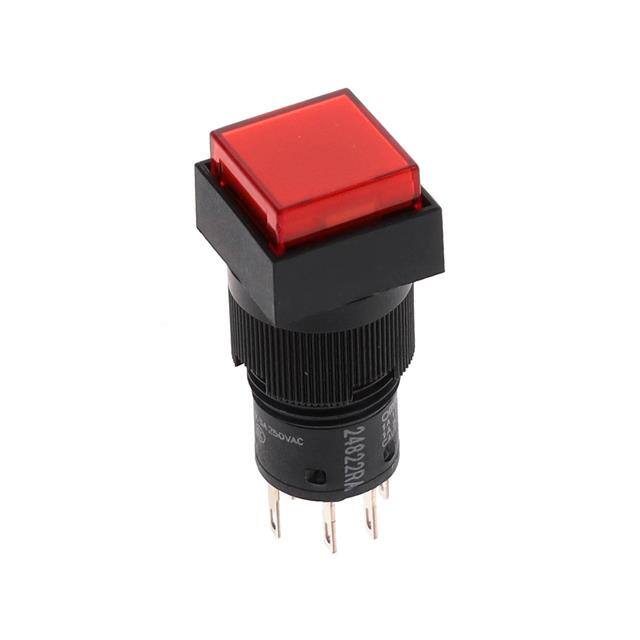 A3CA-90A0-R SWITCH PUSHBUTTON DPST 1A 125V