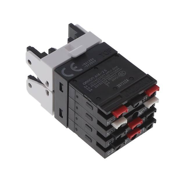 A165-TRA-2S SWITCH PUSHBUTTON DPDT 5A 125V