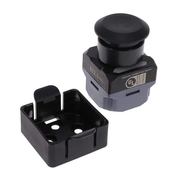 A2W-TC-WC1 US1BB SWITCH PB MUSHRM BLK WIRELESS