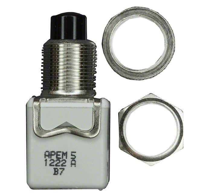 1222A2 SWITCH PUSH SPST-NC 8A 125V