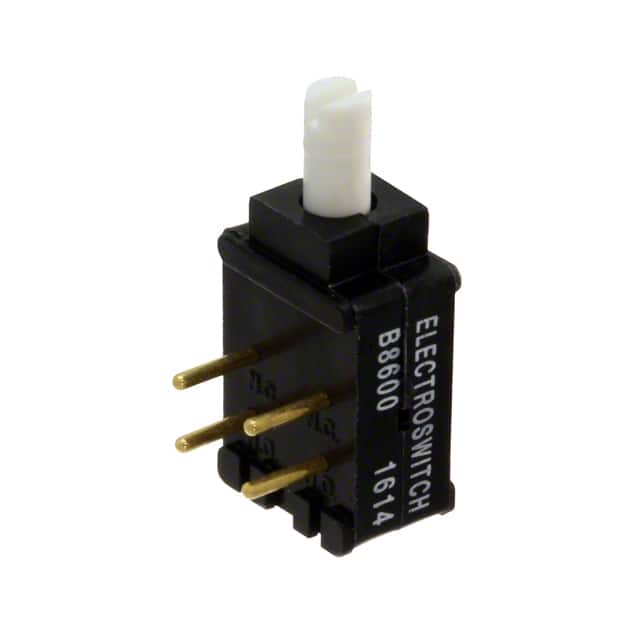 B8600 SWITCH PUSH DPDT 0.5A 28V