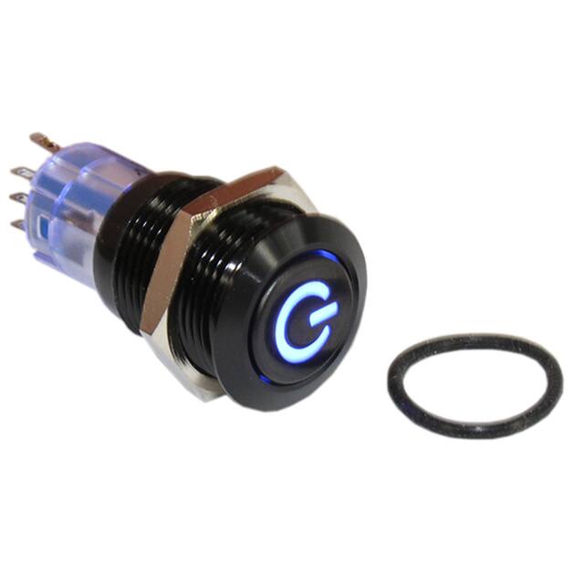 CH1LGBBNS SWITCH PB SPDT 1A 125V