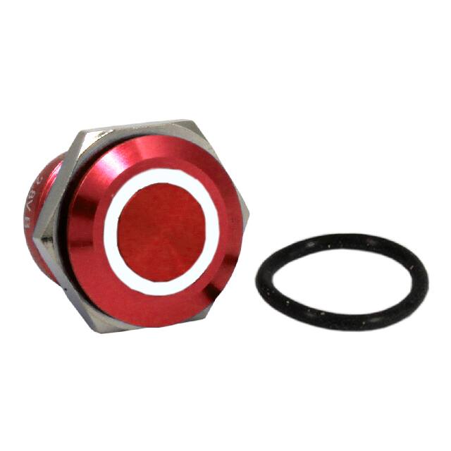 BH16NBRBW SWITCH PB SPST 1A 125VAC