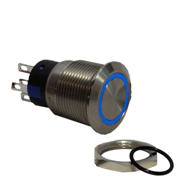 AHU1NBSBN SWITCH PB SPDT 3A 125V