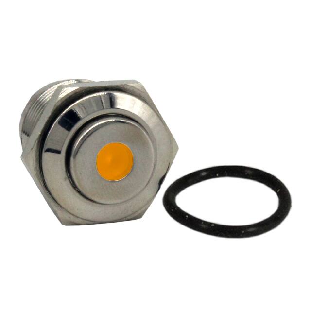 BH16NLSBOB SWITCH PB SPST 1A 125VAC