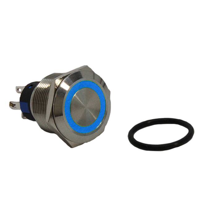 DH22U1NBSBN SWITCH PB SPDT 3A 125V