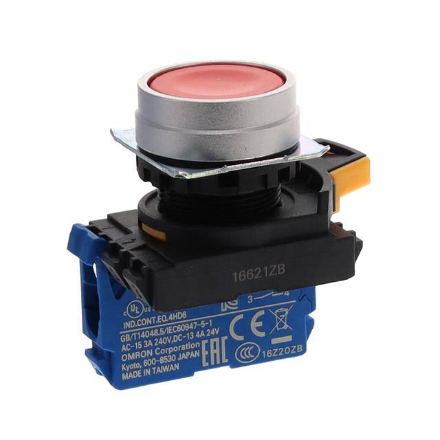 A22NN-MNM-NRA-G100-NN SWITCH PUSH SPST-NO 10A 120V