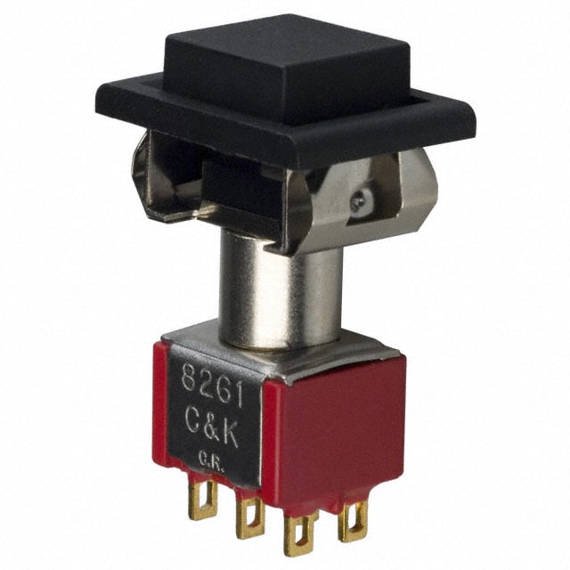 8261J81ZGE22 SWITCH PUSHBUTTON DPDT 6A 120V