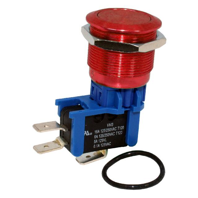 DHU251NARXZB SWITCH PB SPDT 16A 125V