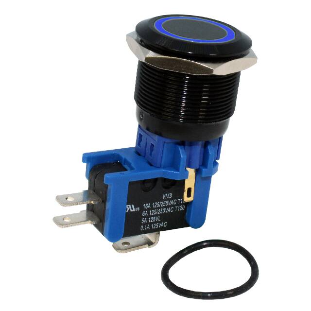 DHU251NBBBNB SWITCH PB SPDT 16A 125V
