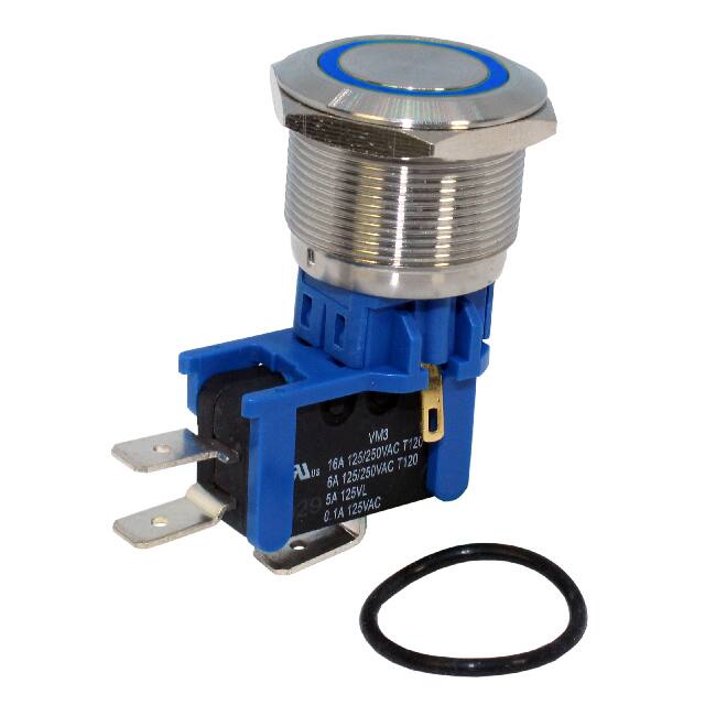 DHU251NBSB24A SWITCH PB SPDT 16A 125V