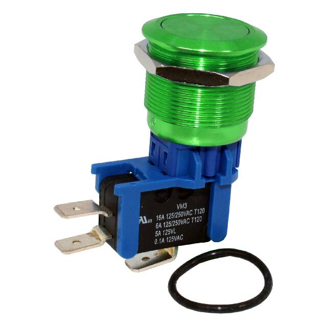 DHU251LAGXZB SWITCH PB SPDT 16A 125V